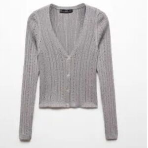Mango Fine Knit Cardigan